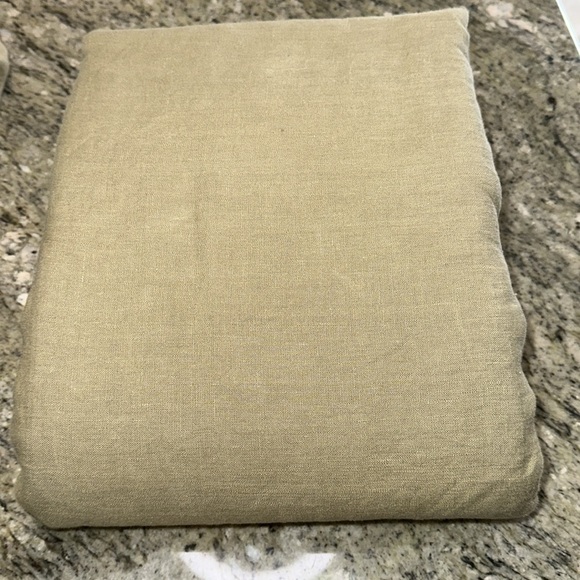 NWOT QUINCE 100% European Flax Linen Duvet Cover Only Full/Queen Aloe 5⭐Reviews - Picture 7 of 9